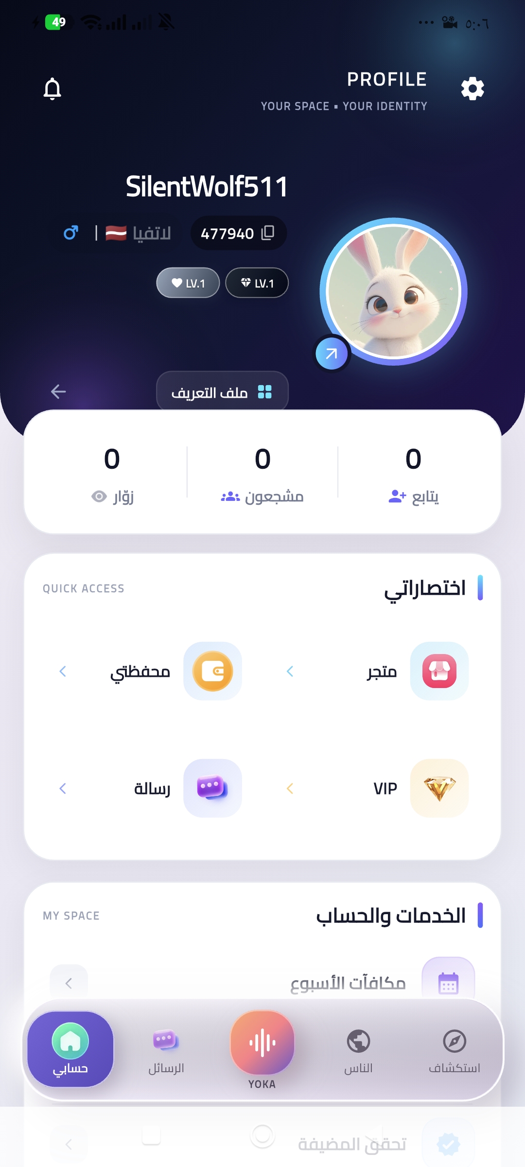 تطبيق الدردشة الصوتية